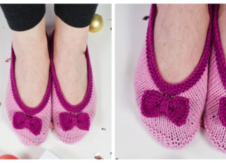 Knit Eve Slippers Free Knitting Pattern Knit Eve Slippers Free Knitting Pattern