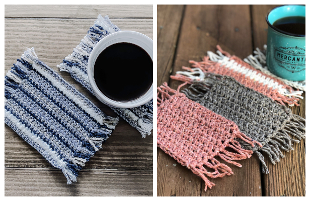 Mug Rug Coaster Free Crochet Patterns DIY Magazine