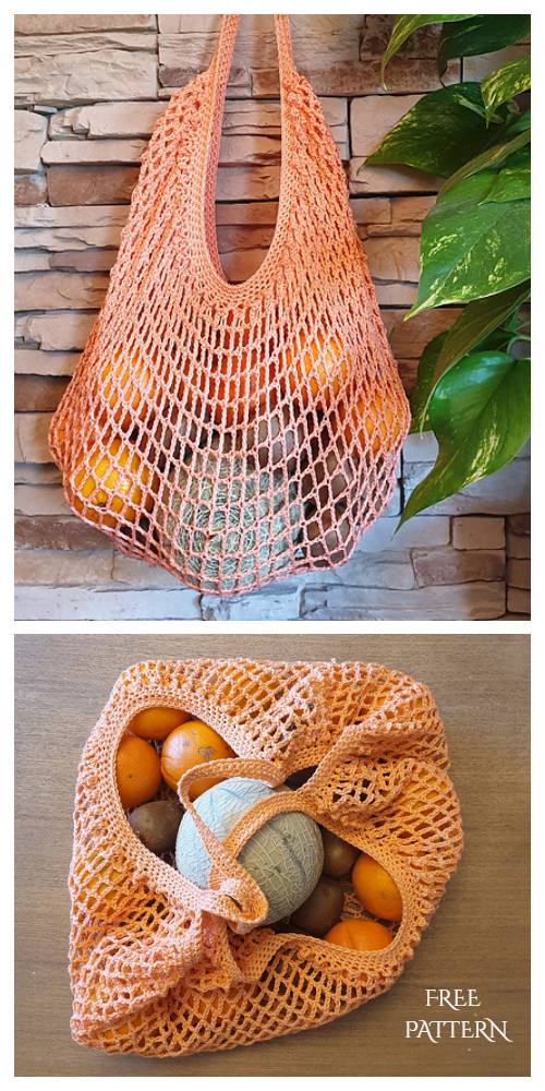 Reusable Produce Bag Free Crochet Patterns