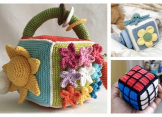 Baby Sensory Block Cube Toy Free Crochet Patterns Sensory Block Cube Toy Free Crochet Patterns