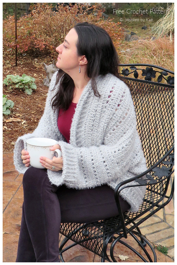 First Snow Cardigan Free Crochet Patterns 