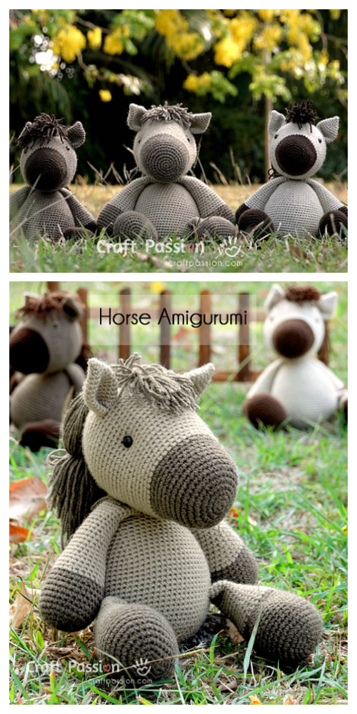 Crochet Hessy Horse Amigurumi Free Pattern