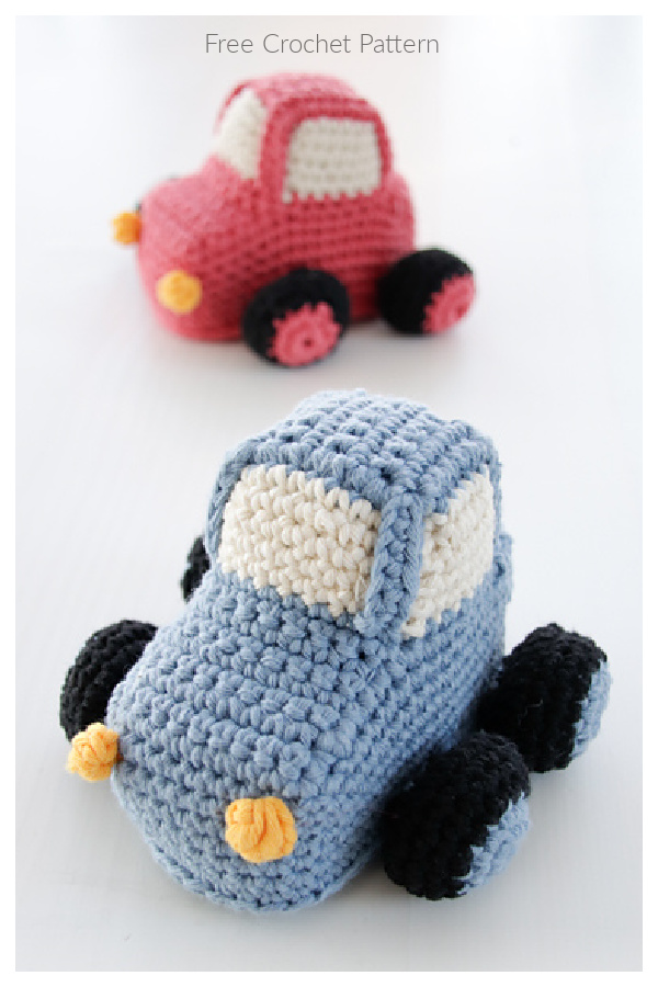 Crochet My First Car Amigurumi Free Patterns