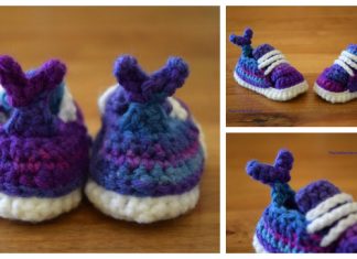 Mermaid Tail Baby Sneaker Free Crochet Pattern Mermaid Tail Baby Sneaker Free Crochet Pattern