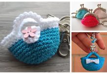 Mini Bag Keychain Free Crochet Patterns Mini Bag Keychain Free Crochet Pattern + Video