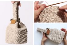 Solid Square bag Free Crochet Pattern + Video Solid Square bag Free Crochet Pattern + Video