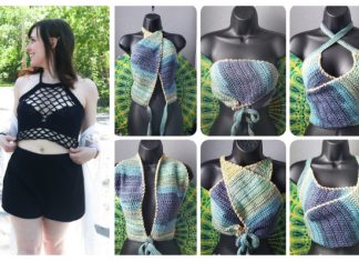 Tie Back Summer Top Free Crochet Patterns Tie Back Summer Top Free Crochet Patterns