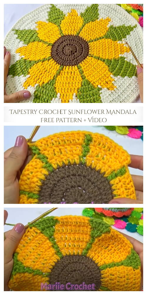 Sunflower Crochet Vest (2 Colors)