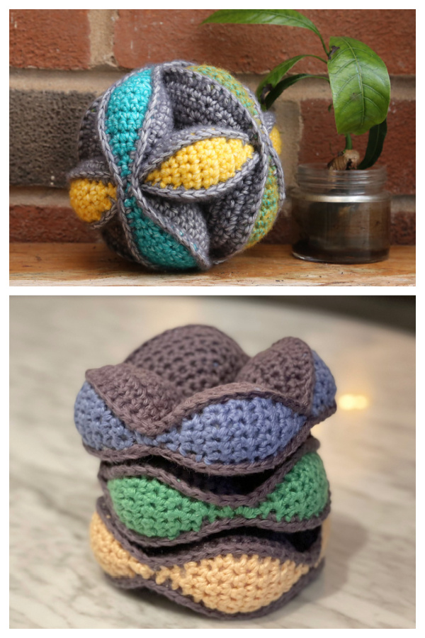 Amish Puzzle Ball Free Crochet Patterns