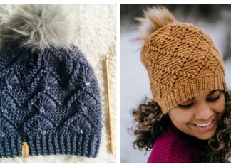 5 Diamond Hat Free Crochet Patterns & Paid Diamond Hat Free Crochet Patterns