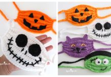Halloween Face Mask Free Crochet Pattern Halloween Face Mask Free Crochet Pattern