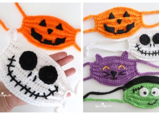 Halloween Face Mask Free Crochet Pattern Halloween Face Mask Free Crochet Pattern
