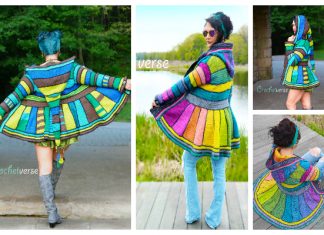 Rainbow Dream Coat Crochet Pattern Rainbow Dream Coat Crochet Pattern