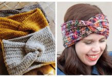 Twisted Ear Warmer Free Crochet Patterns Twisted Ear Warmer Free Crochet Patterns