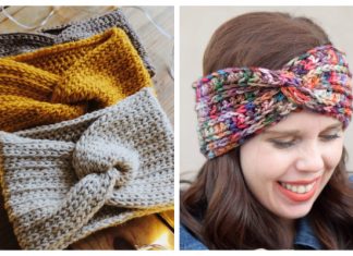 Twisted Ear Warmer Free Crochet Patterns Twisted Ear Warmer Free Crochet Patterns