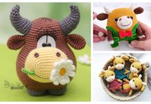 Amigurumi OX & Bull Toy Free Crochet Patterns Amigurumi Bull Toy Free Crochet Patterns