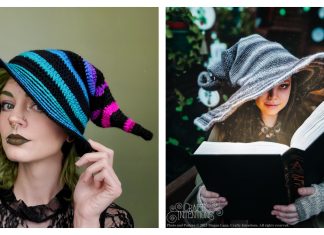 Adult Halloween Witch Hat Free Crochet Patterns Adult Halloween Witch Hat Free Crochet Patterns