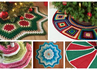 Christmas Tree Skirt Crochet Patterns Christmas Tree Skirt Crochet Patterns