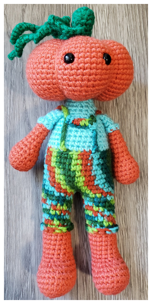 Crochet Pumpernickel Pumpkin Man Amigurumi Patterns