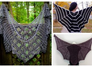 Halloween Web Shawl Free Crochet Patterns & Paid Halloween Web Shawl Free Crochet Patterns