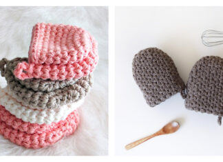 Mini Kitchen Mitten Free Crochet Patterns & Paid Mini Kitchen Mitten Free Crochet Patterns