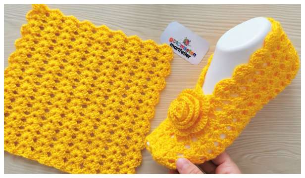 5 Rectangle Slippers Free Crochet Patterns DIY Magazine