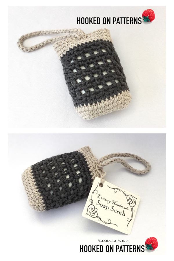 Luxury Spa Soap Scrub Bag Free Crochet Pattern