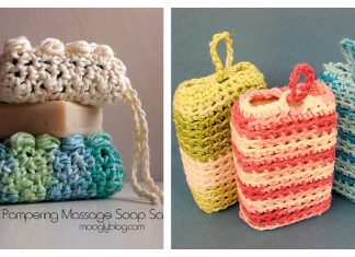 10 Quick Soap Saver Bag Free Crochet Patterns