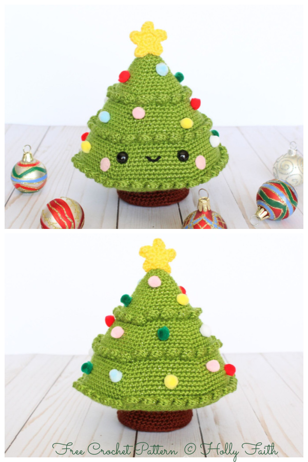 Christmas Tree Ami Free Crochet Patterns