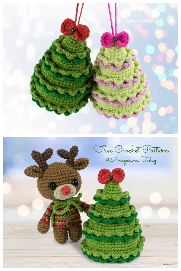 Small Christmas Tree Free Crochet Patterns