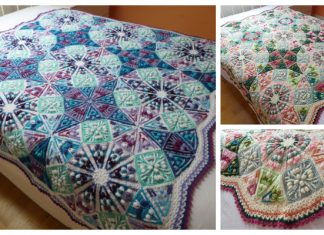 The Kaleidoscope Blanket Free Crochet Pattern The Kaleidoscope Blanket Free Crochet Pattern