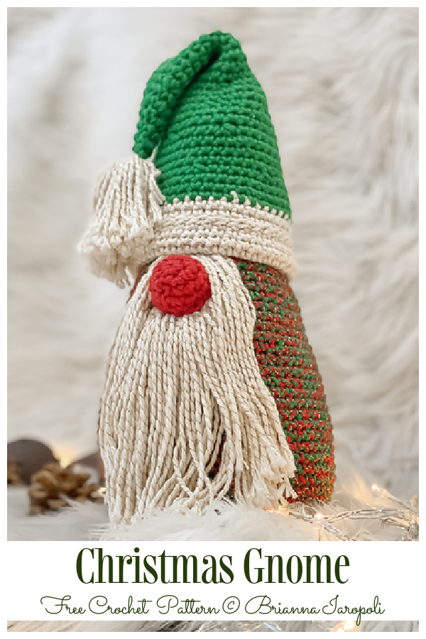Crochet Christmas Gnomes Amigurumi Free Patterns