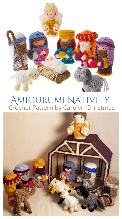 Amigurumi Nativity Scene Set Crochet Patterns