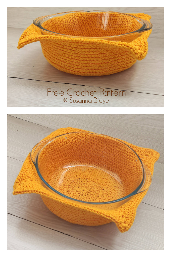 Soup Bowl Cozy Free Crochet Pattern
