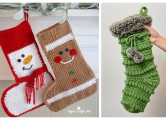 Christmas Stockings Free Crochet Patterns Christmas Stockings Free Crochet Patterns