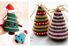 10 Mini Christmas Tree Ornament Free Crochet Patterns & Paid Mini Christmas Tree Ornament Free Crochet Patterns