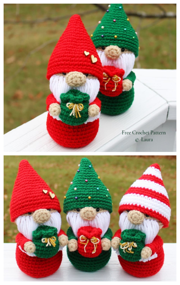 The Holiday Gnome Free Crochet Pattern
