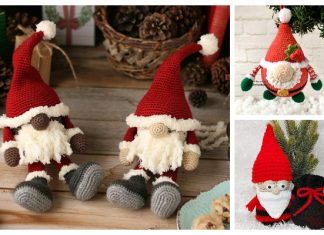 Crochet Santa Gnome Amigurumi Free Patterns Crochet Santa Gnome Amigurumi Free Patterns