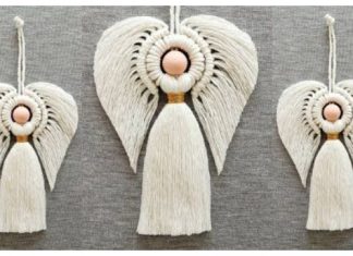 Fun Macramé Angel DIY Tutorial + Video Fun Macrame Angel DIY Tutorial + Video