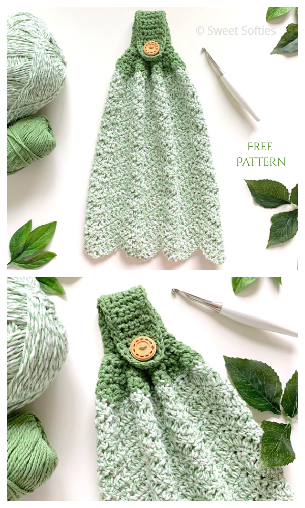Buffalo Plaid Kitchen Towel Crochet pattern by Jennifer Pionk