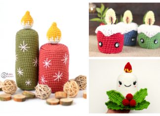 Crochet Christmas Candle Amigurumi Free Patterns Crochet Candle Amigurumi Free Patterns