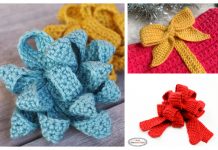 Gift Bow Free Crochet Patterns Gift Bow Free Crochet Patterns