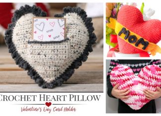 Valentine Heart Pillow Free Crochet Patterns Valentine Heart Pillow Free Crochet Patterns