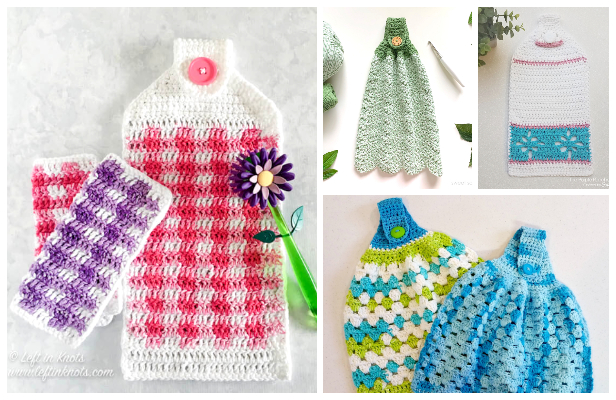 Kitchen Hand Towel (Free Crochet Pattern) - Sweet Softies