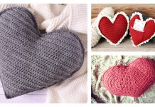 Valentine Heart Pillow Free Crochet Patterns Valentine Heart Pillow Free Crochet Patterns