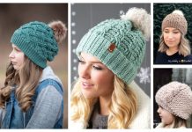 Cable Beanie Hat Free Crochet Patterns & Paid Cable Beanie Hat Free Crochet Patterns