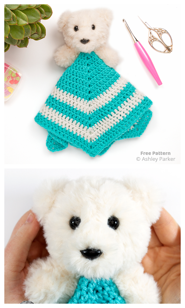 My Cuddle Bear Lovey Free Crochet Patterns
