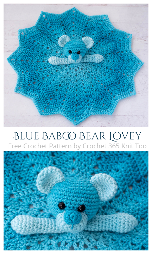 blue bear lovey