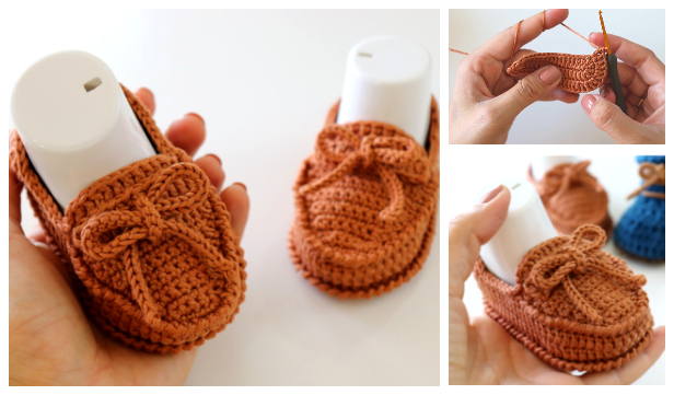 Crochet baby outlet loafers