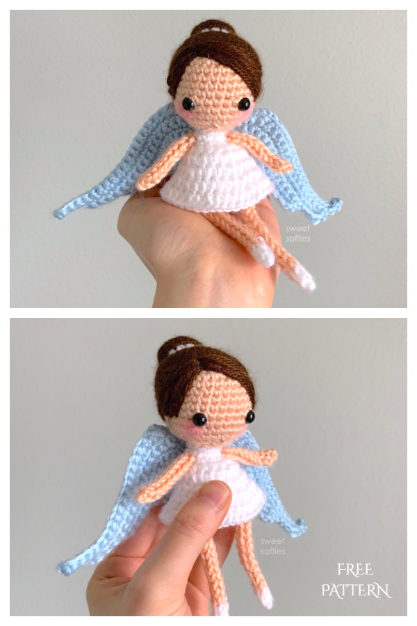 Crochet Angel Pixie Doll Amigurumi Free Patterns